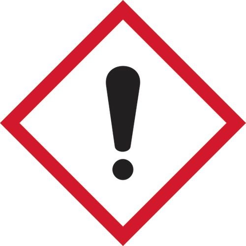 Ghs Irritant Symbol - Sav (50 X 50mm) Pack Of 10