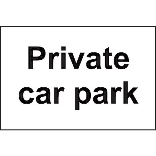 Private Car Park - 1.2mm Recyclable Pp (300 X 200mm)
