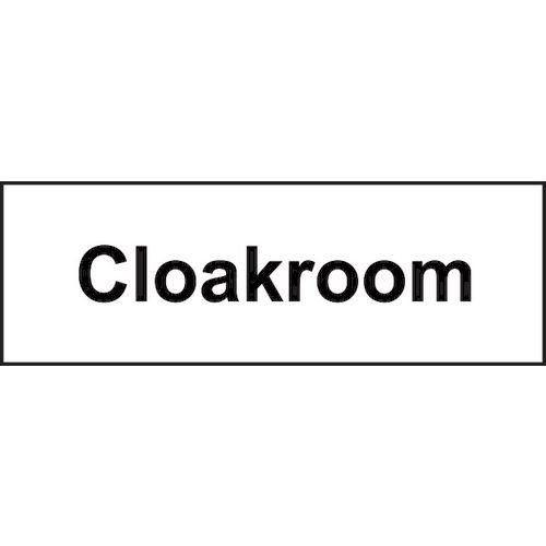 Cloakroom - 1.2mm Recyclable Pp (300 X 100mm)