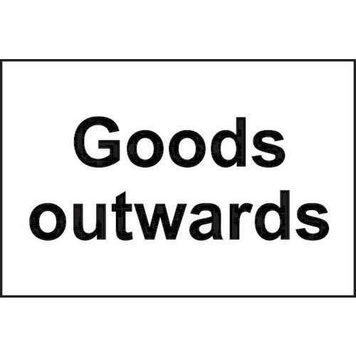 Goods Outwards - 1.2mm Recyclable Pp (300 X 200mm)
