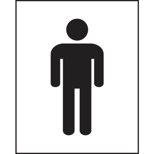 Male Symbol - Sav (125 X 200mm)