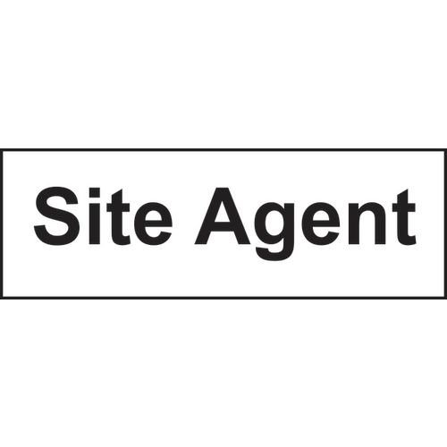 Site Agent - Sav (300 X 100mm)
