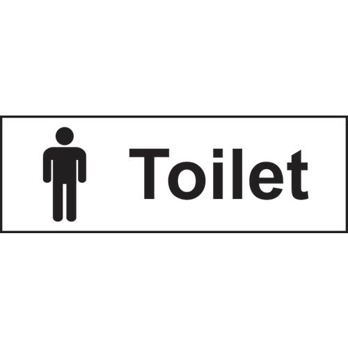 Toilet (Gentlemen) - Sav (300 X 100mm)