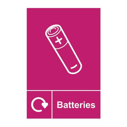 Recycling: Batteries - Sav (150 X 200mm)