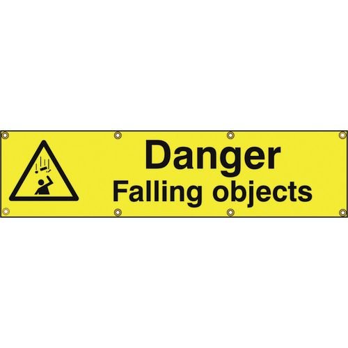 Danger Falling Objects - Ban (1200 X 300mm)