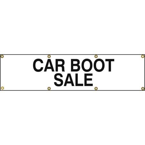 Car Boot Sale - Ban (1200 X 300mm)