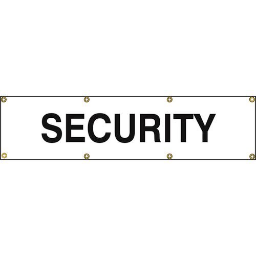 Security - Ban (1200 X 300mm)