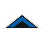 Arrow Chevron Symbol Blue- R 9 Floor Graphic (800 X 320 Mm)