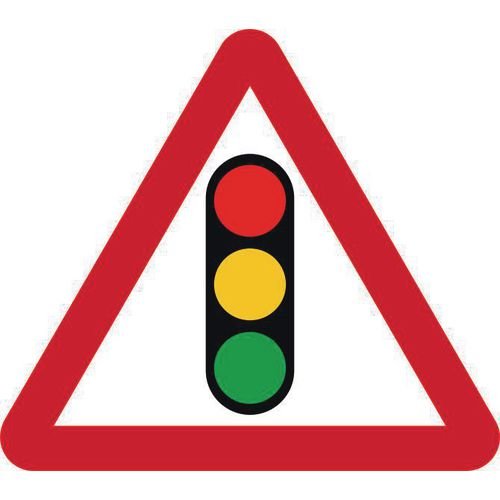 600mm Tri. Temporary Sign - Traffic Lights