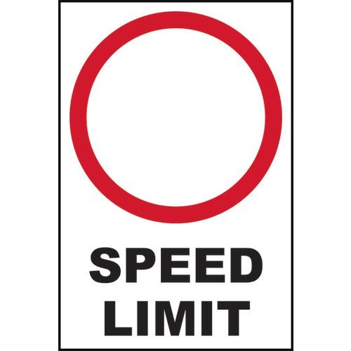 Blank (Speed Limit) - Fmx (400 X 600mm)