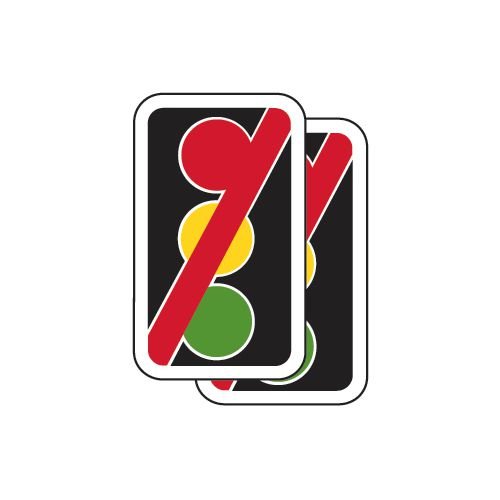 Faulty Traffic Light (Pack Of 2) - Crx (420 X 700mm)