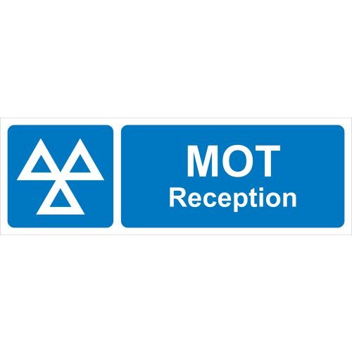 Mot Reception - 1.2mm Recyclable Pp (600 X 200mm)