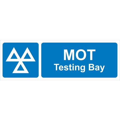 Mot Testing Bay - 1.2mm Recyclable Pp (600 X 200mm)