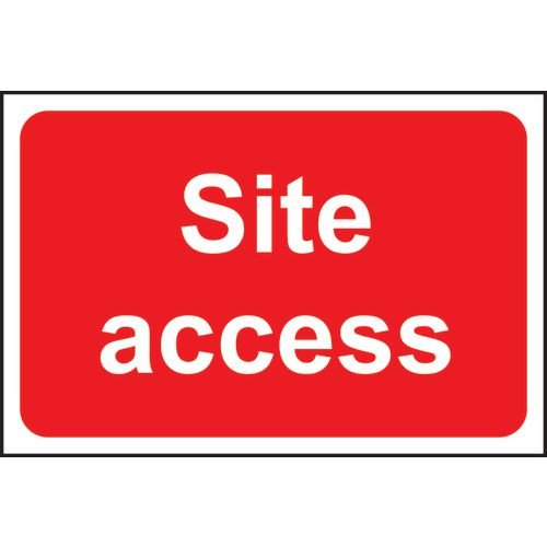 Site Access - 1.2mm Recyclable Pp (600 X 400mm)