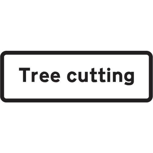 Supplementary Plate 'Tree Cutting' - Zin (870 X 300mm)