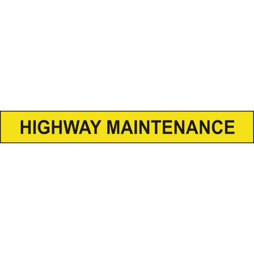 Highway Maintenance - Mag (600 X 75mm)