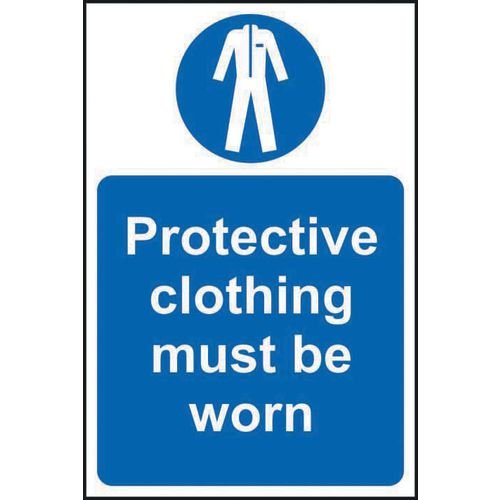 Protective Clothing Must Be Worn - Sav (400 X 600mm)