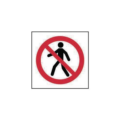 No Thoroughfare Symbol - Sav (400 X 400mm)