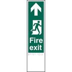 Fire Exit Man Right Arrowup - Taktyle (75 X 300 Mm)
