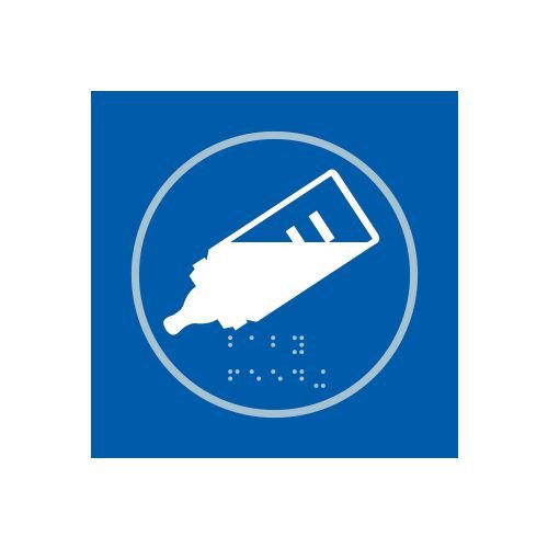 Baby Bottle Graphic - Taktyle (150 X 150mm)