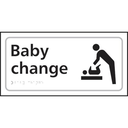 Baby Change (With Symbol) - Taktyle (300 X 150mm)