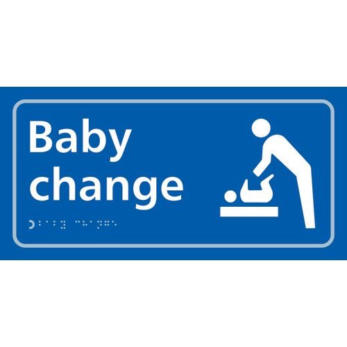 Baby Change (With Symbol) - Taktyle (300 X 150mm)