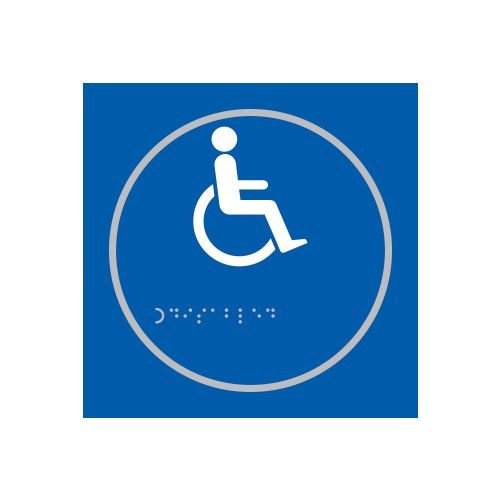 Disabled Symbol - Taktyle (150 X 150mm)