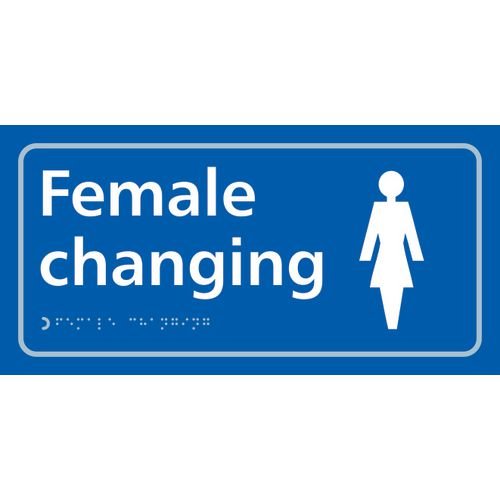 Female Changing - Taktyle (300 X 150mm)