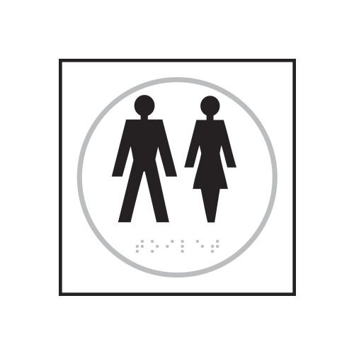 Gentlemen / Ladies Graphic - Taktyle (150 X 150mm)