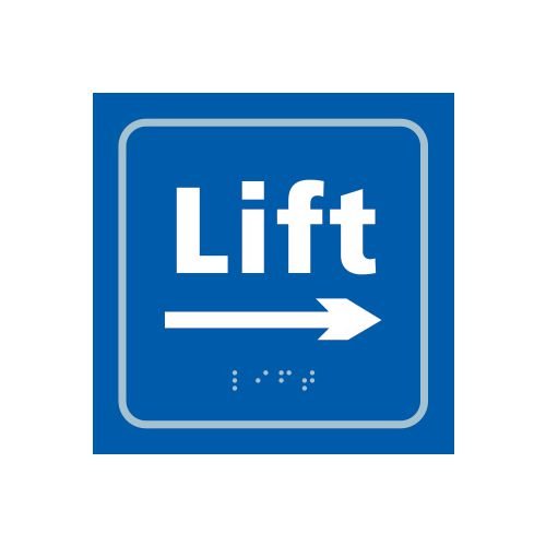 Lift Arrow Right - Taktyle (150 X 150mm)