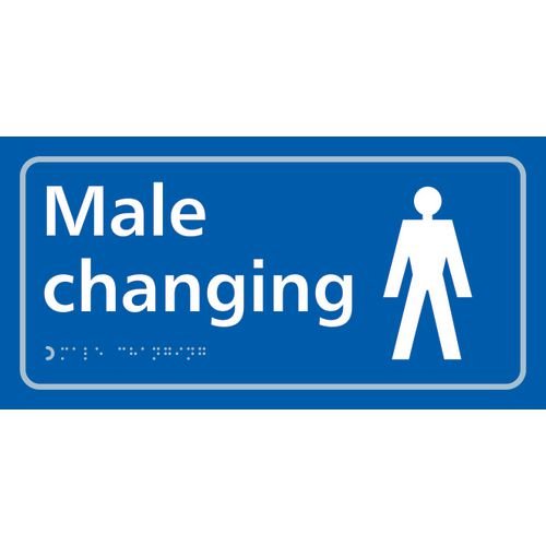 Male Changing - Taktyle (300 X 150mm)