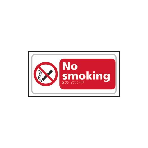 No Smoking - Taktyle (300 X 150mm)