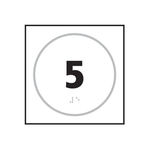 Number 5 - Taktyle (150 X 150mm)