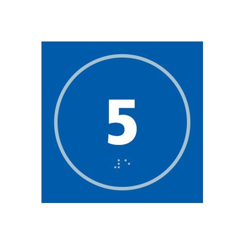 Number 5 - Taktyle (150 X 150mm)