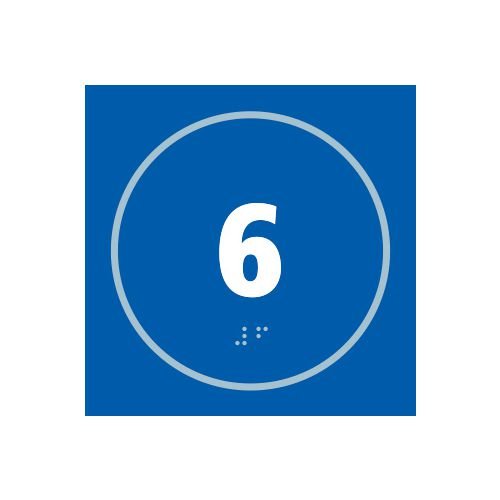 Number 6 - Taktyle (150 X 150mm)