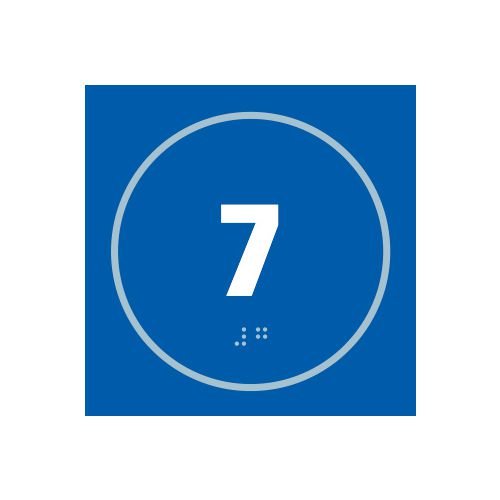 Number 7 - Taktyle (150 X 150mm)