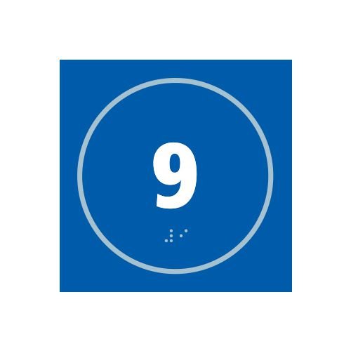 Number 9 - Taktyle (150 X 150mm)