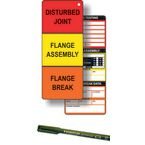 Flange Tag Kit (50 Inserts, 1 Pen)