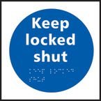 Keep Locked Shut- Taktyle (150 X 150 Mm)