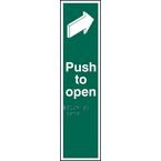 Push to Open -taktyle (75 X 300 Mm)