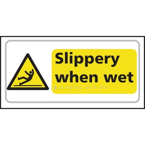 Slippery When Wet - Taktyle (300 X 150mm)