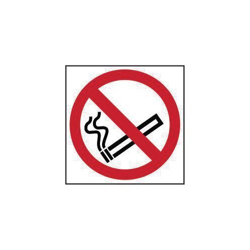 No Smoking Symbol - Clg (80 X 80mm)