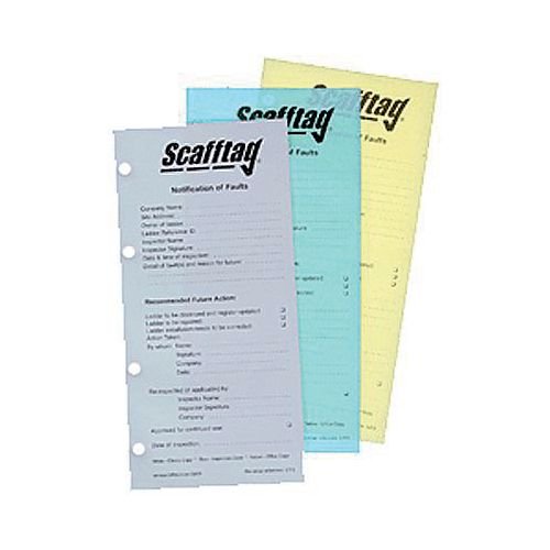 Yellow Book - Notification Of Faults Reports Pk100