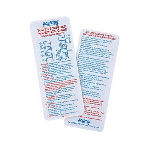 Aluminimum Tower Inspection Guide Pocket Memo