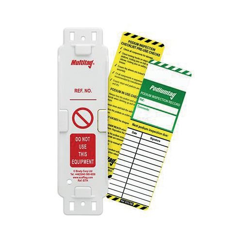 Podium Tag Insert Standard