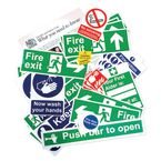 Health and Safety Posterpack, Self Adhesive Vinyl