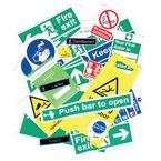 Health and Safety Signagepack, Self Adhesive Vinyl