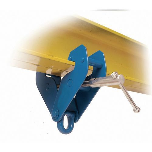 Screw lock beam clamp, 1 tonne