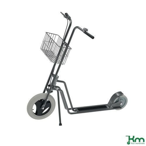 Kongamek warehouse scooter with basket
