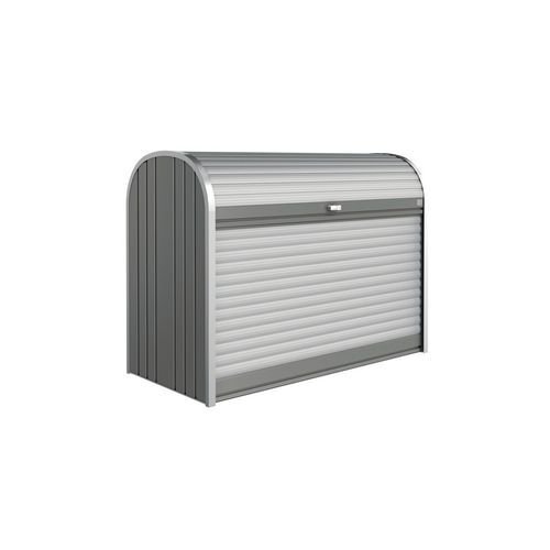 Outdoor steel storage lockers